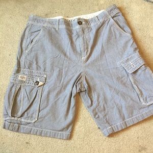 Old Navy blue and white shorts